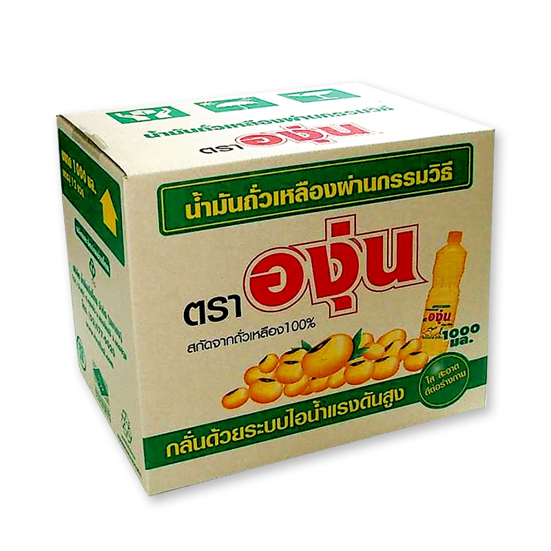 ยกลัง ( 12ขวด ) น้ำมัน องุ่น น้ำมันถั่วเหลือง ขนาดขวด 1000 มล. ราคา ถูกที่สุด ดีลบีเคเค แกลเลอรีภาพที่ 4