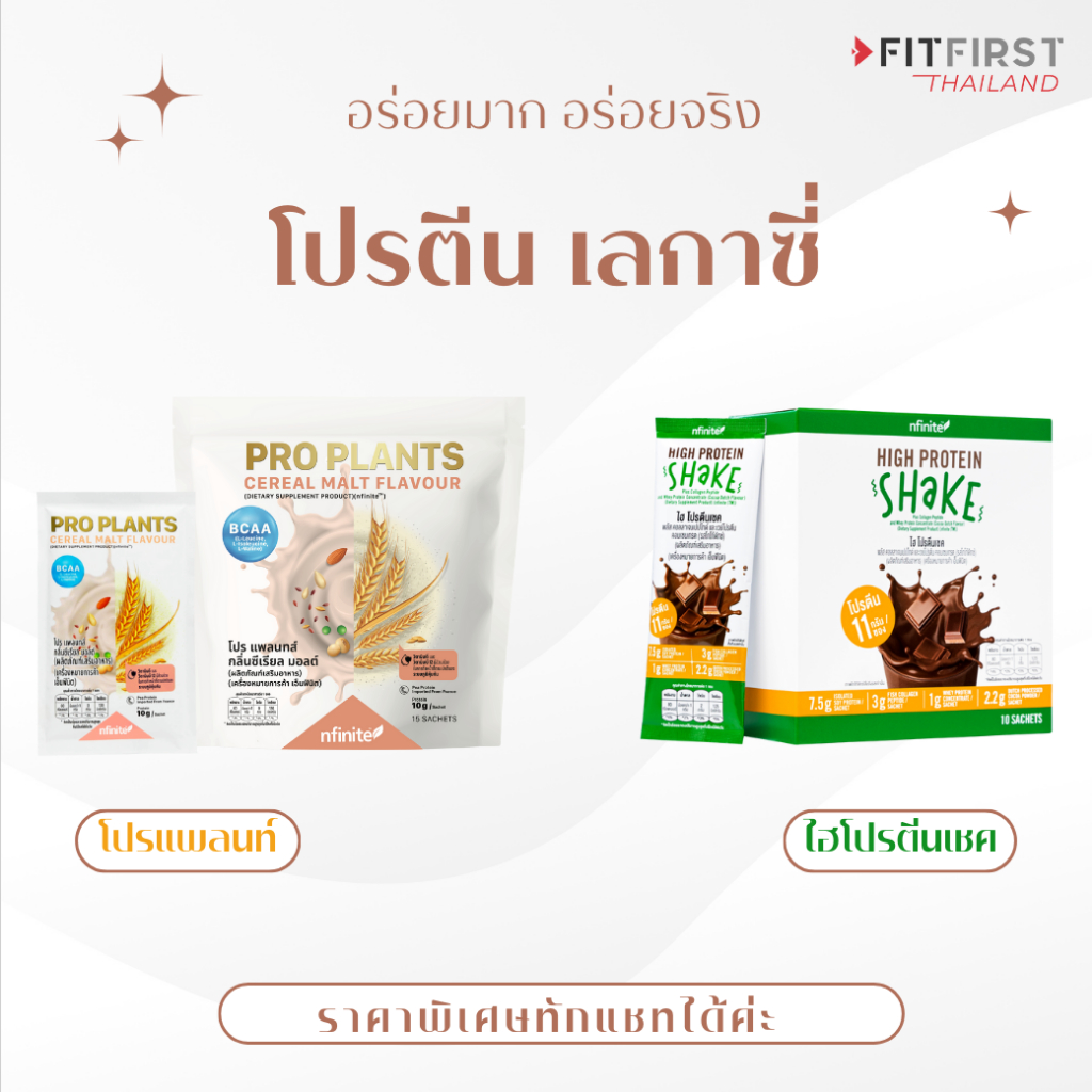 ของแท้ โปรตีนอร่อย จากเลกาซี่ 🥛 HighProteinShake / โปรแพลนท์ Protein Legacy
