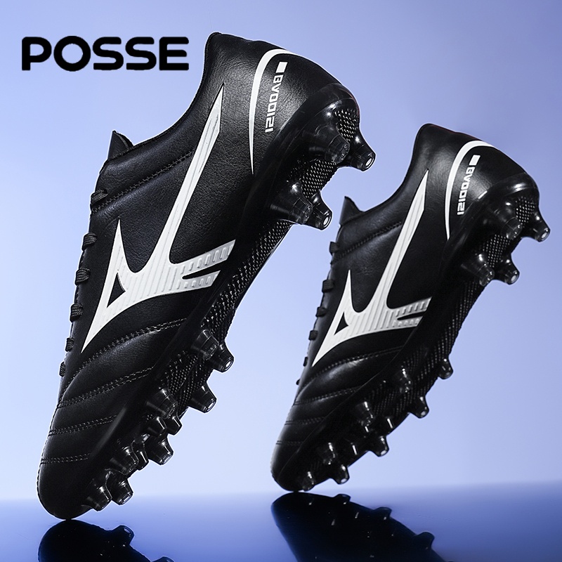 POSSE-รองเท้าฟุตบอล มืออาชีพสำหรับผู้ชาย,ผู้หญิงFG แหลมยาว เด็กผู้หญิง,เด็กและนักเรียนฝึกรองเท้าพิเศ