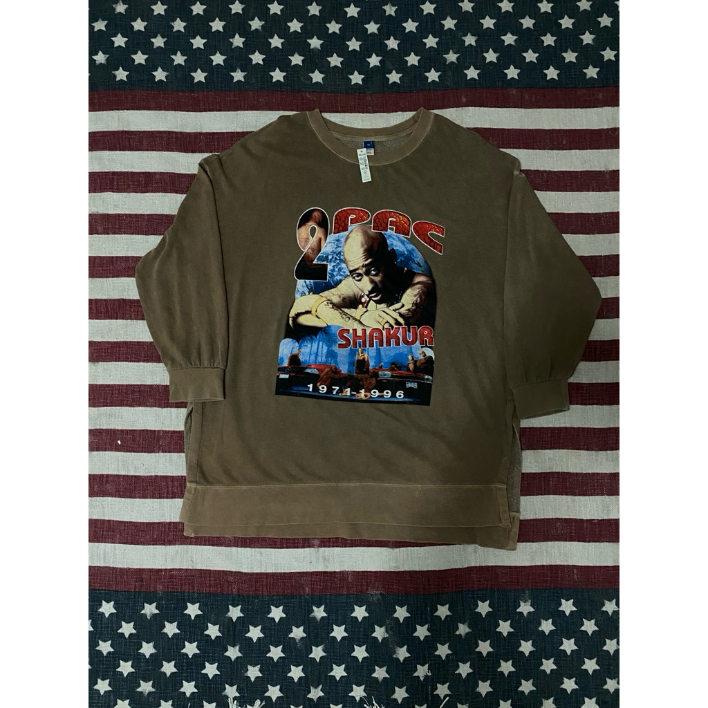 เสื้อสเวตเชิ้ตแขนยาว 2pac