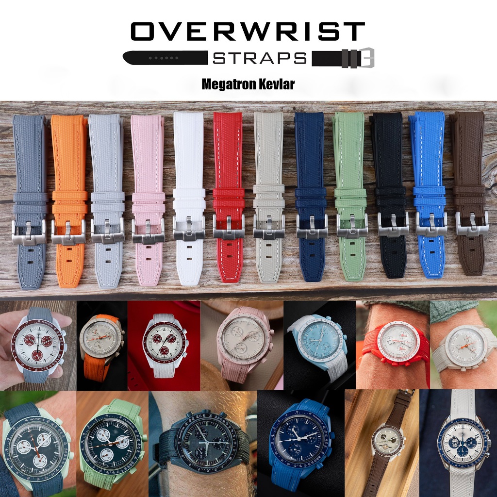 สายนาฬิการุ่น Megatron Kevlar สำหรับ OXS, RL 20mm, OMG Speed M