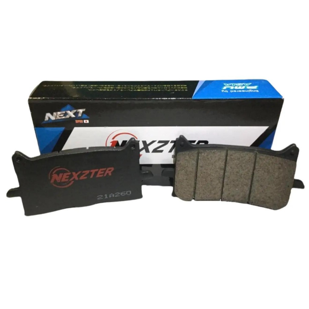 ชุดผ้าเบรค (หน้า+หลัง) NEXZTER สำหรับ Honda Forza 300 , 350, ADV350