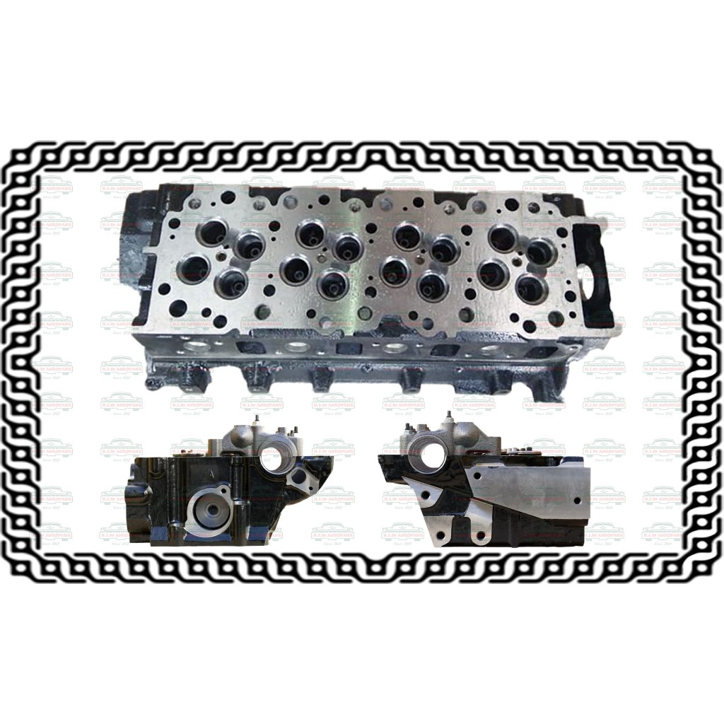 ฝาสูบใหม่ ฝาเปล่า  ISUZU 4HK1 TC 4HK1-TC  Fit For NPR NKR EIF Truck and Hitachi Excavator