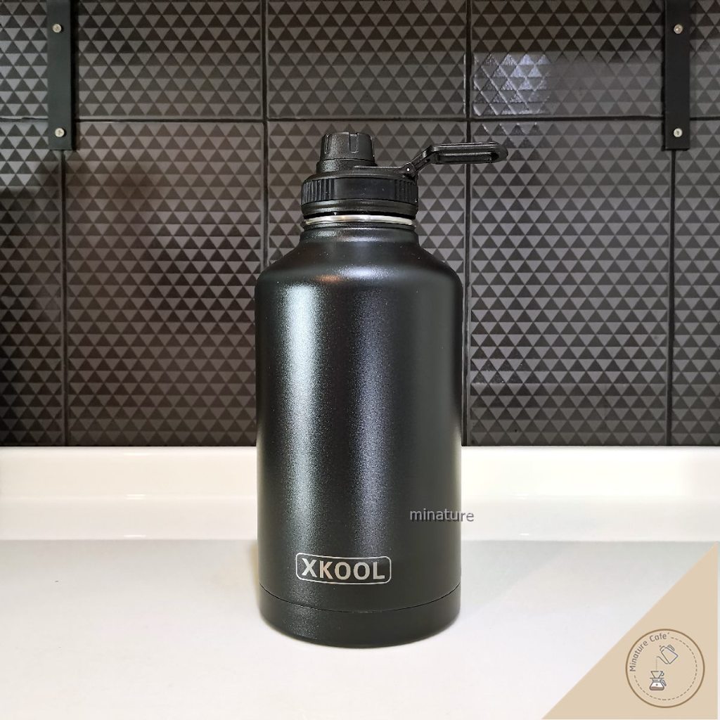 Xkool กระติกน้ำเก็บอุณหภูมิ ขนาด 64 ออนซ์ (1900ml.) แทงค์เก็บความเย็น รับประกัน ไม่มีไอน้ำเกาะ