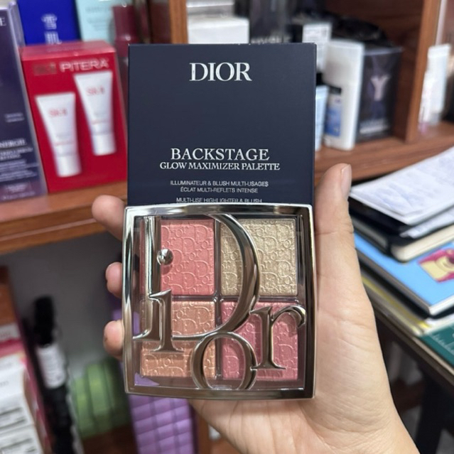 [ ไม่มีถุงของแบรนด์ ] Dior Backstage Glow Maximizer Palette 10g