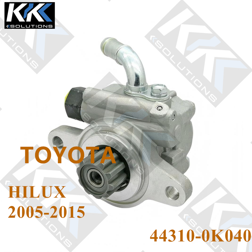 [Kksolutions]  ปั๊มพวงมาลัย 44310-0K040 TOYOTA HILUX VIGO 2005-2015 HIACE 2001-2012 2KD - FTV 1KD - 