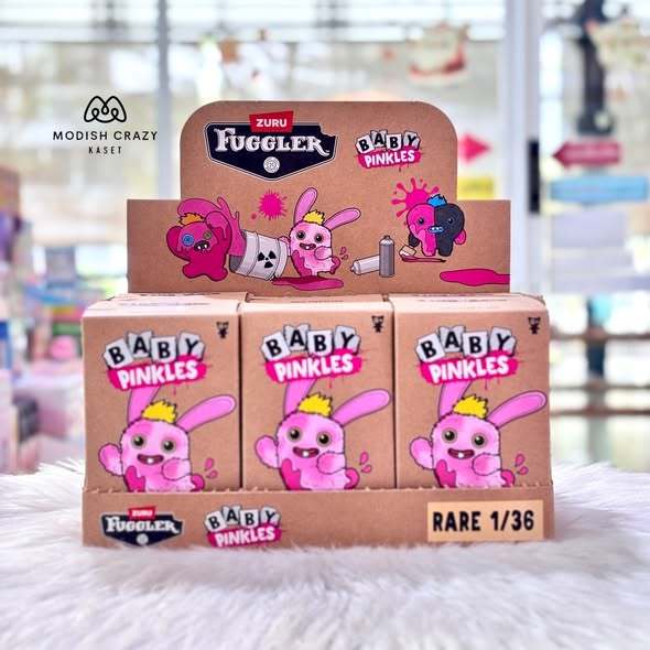 Fuggler Baby Pinkles Series Plush Keychain Blind Box