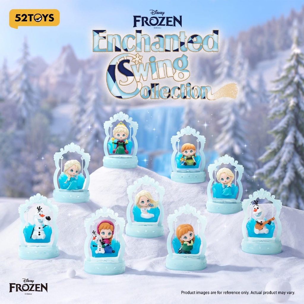 [พร้อมส่ง] Disney Frozen Enchanted Swing Collection series ลิขสิทธิ์แท้ ☃️❄️ 52TOYS Elsa Olaf โอลาฟ เอลซ่า