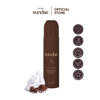 Sundae Whipped Shower Foam Hot Chocolate 260g. ซันเด วิปโฟมอาบน้ำ กลิ่นฮอต ช็อกโกแลต