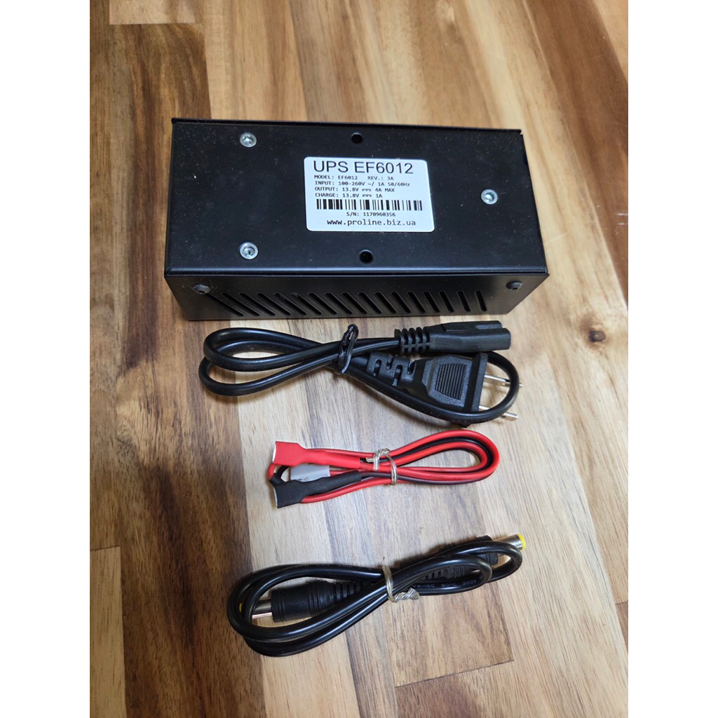 Proline DC UPS 60W 12V เครื่องสำรองไฟแบบ กระแสตรง