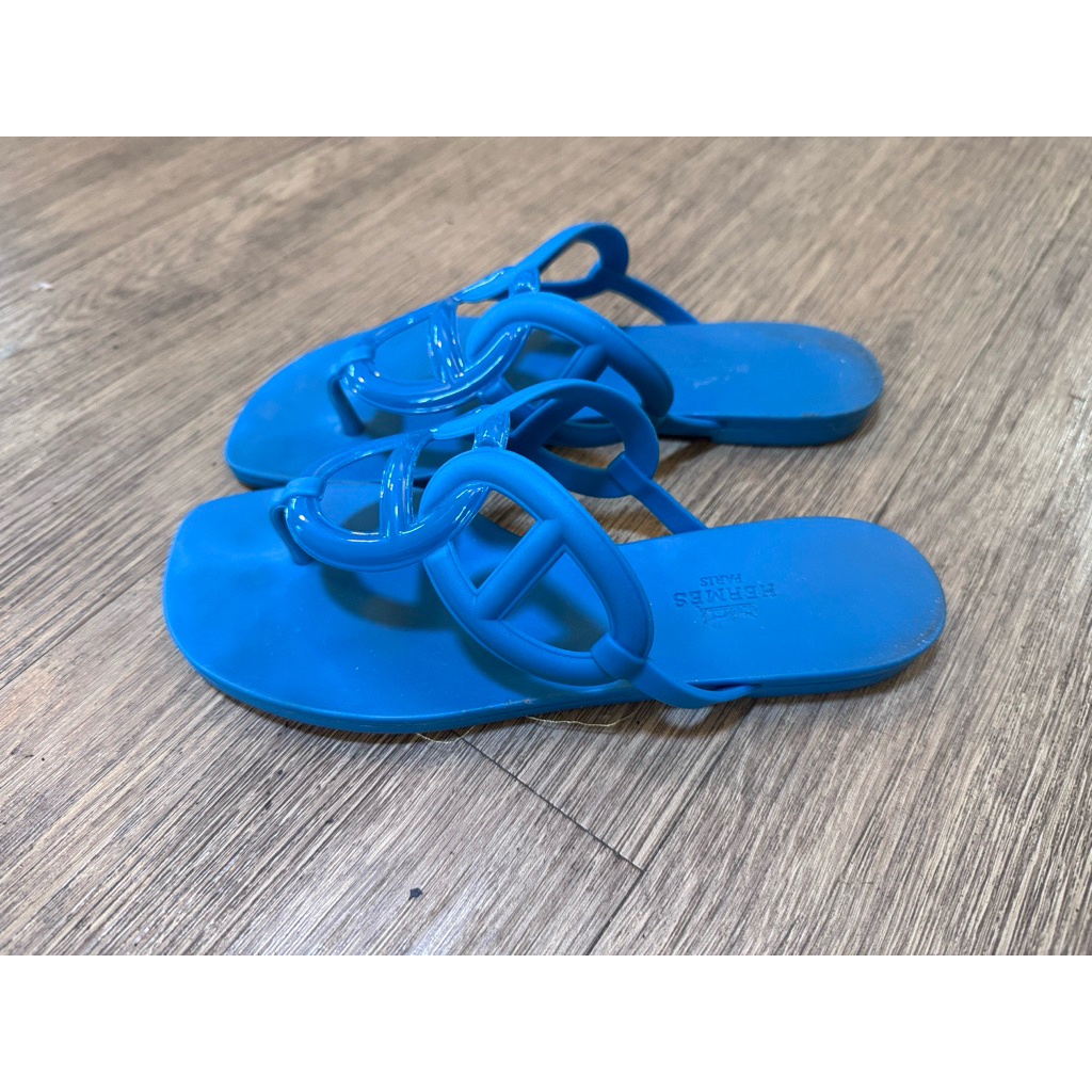 รองเท้าแตะ hermes Egerie สภาพดี ไม่มีตำหนิ size 37 เท้า 23-23.5 cm