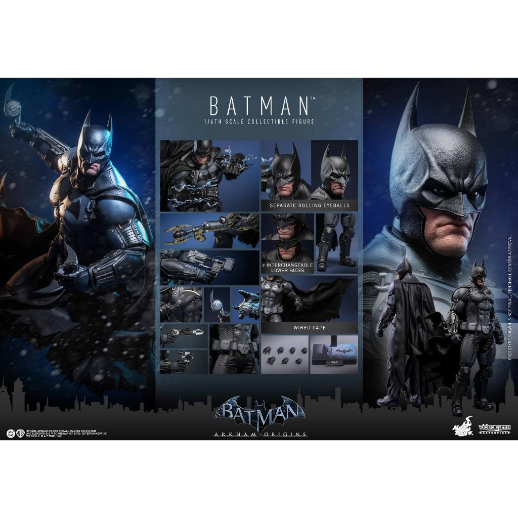 Hot Toys Batman Arkham Origins 1/6 Scale