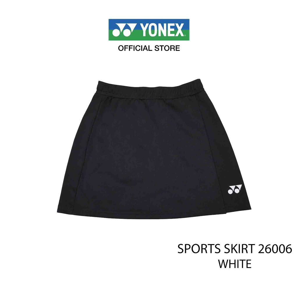 YONEX WOMENS SKORT 26006 กระโปรง (มีซับใน) ผ้าโพลีเอสเตอร์ เนื้อสัมผัสนุ่มสบาย แห้งไว เหมาะสำหรับทั้งใส่ออกกำลังกาย