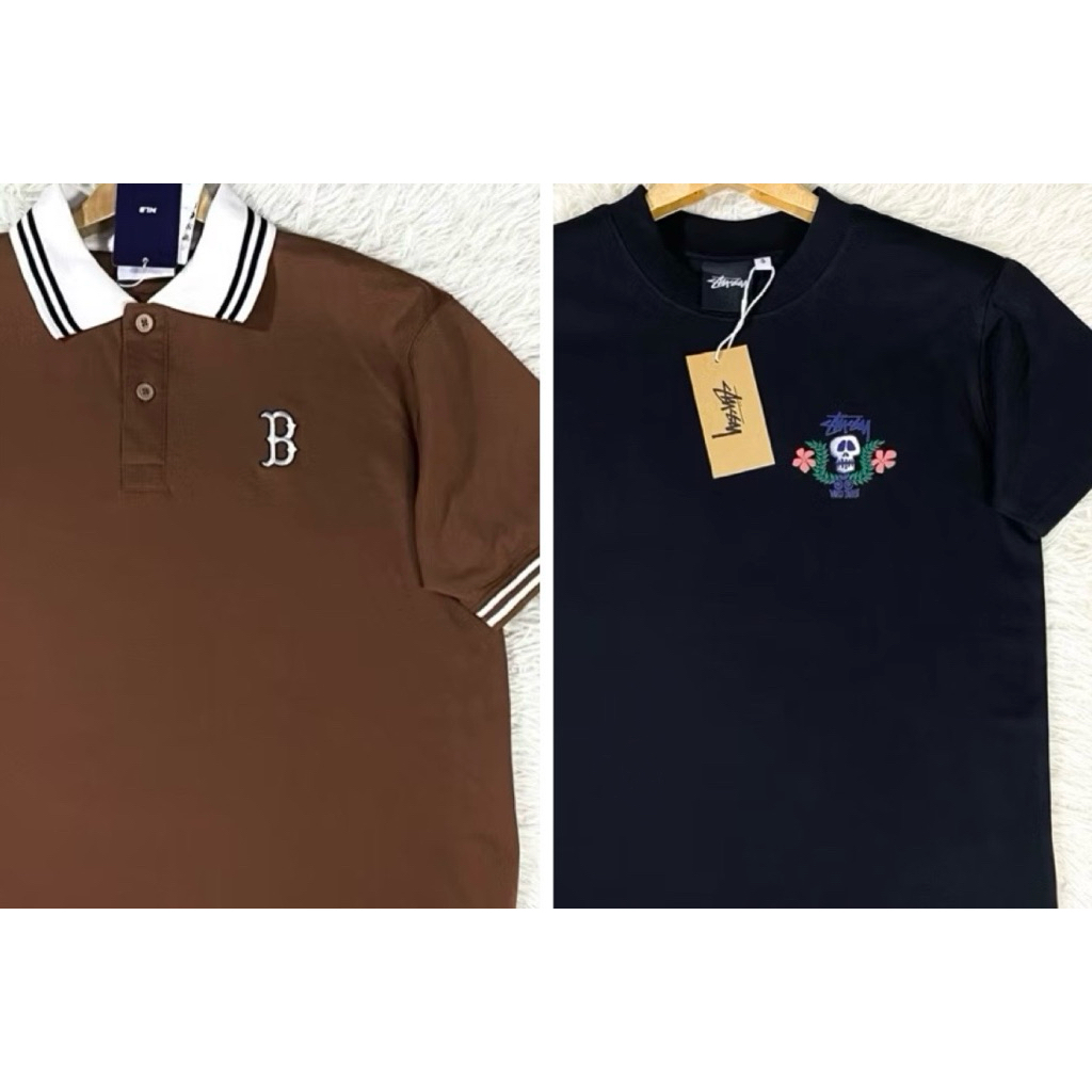 มือ1 งานป้ายห้อย เสื้อยืดแขนสั้น งานไฮเอน