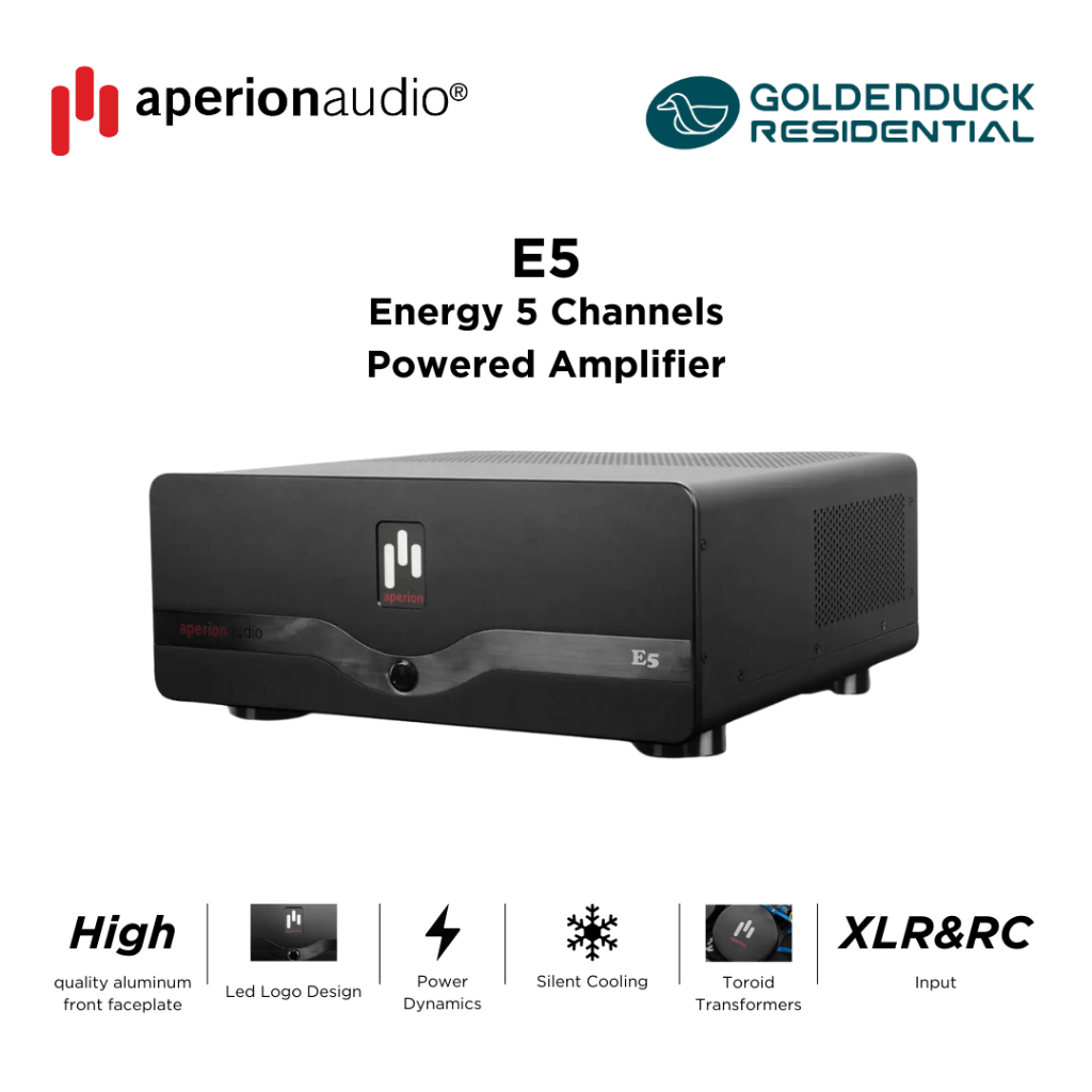 Aperion Energy 5 Channels Powered Amplifier