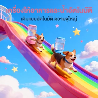 Boqi factory เครื่องให้น้ำให้อาหารสุนัขอัตโนมัติขนาดใหญ่ 3.8 ลิตร แยกขาย ราคาต่อชิ้น CN045-CN046