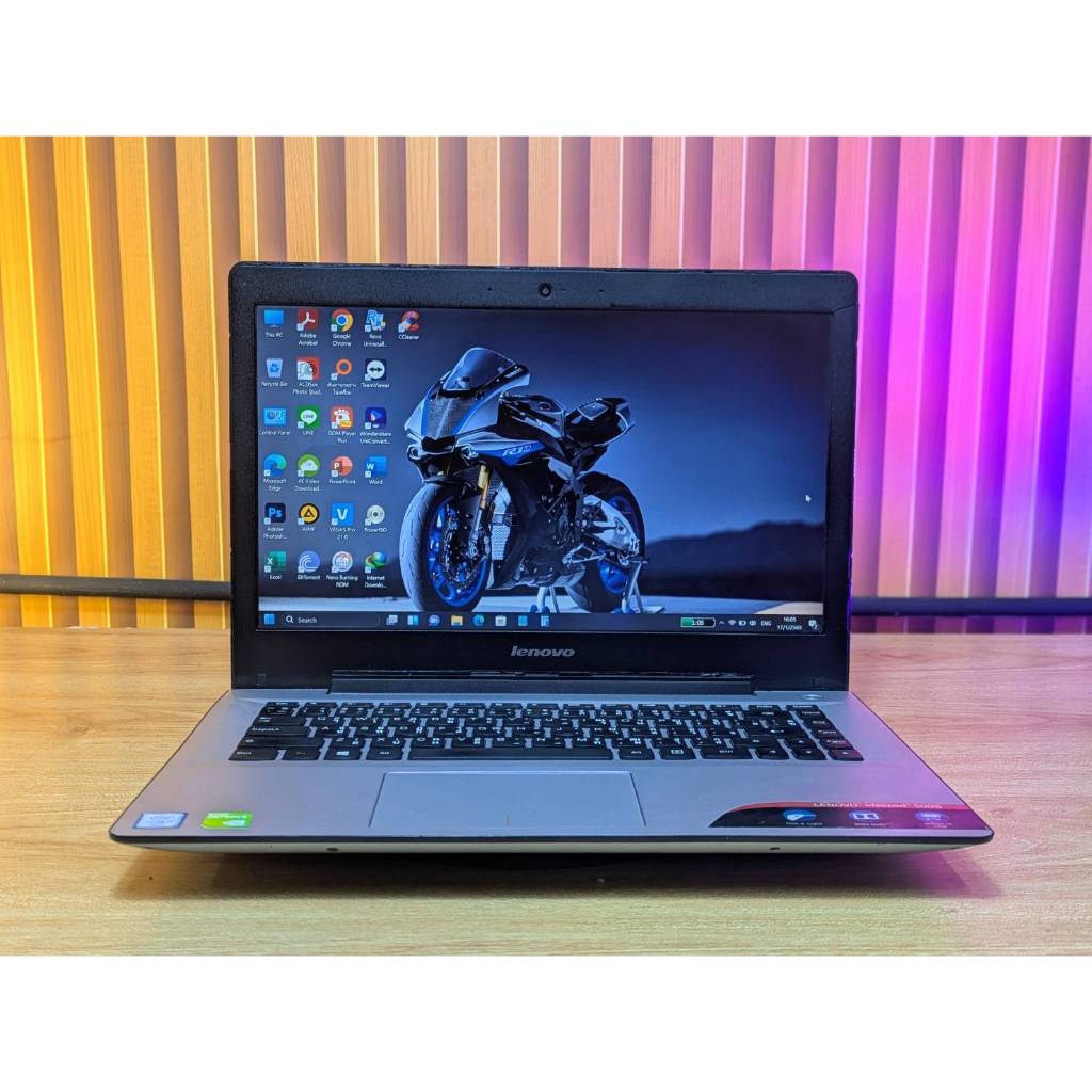 second hand notebook  Lenovo ideapad 500S   สเปก intel Core i7-6500U (gen6)   Ram 8 GB SSD 480 GB