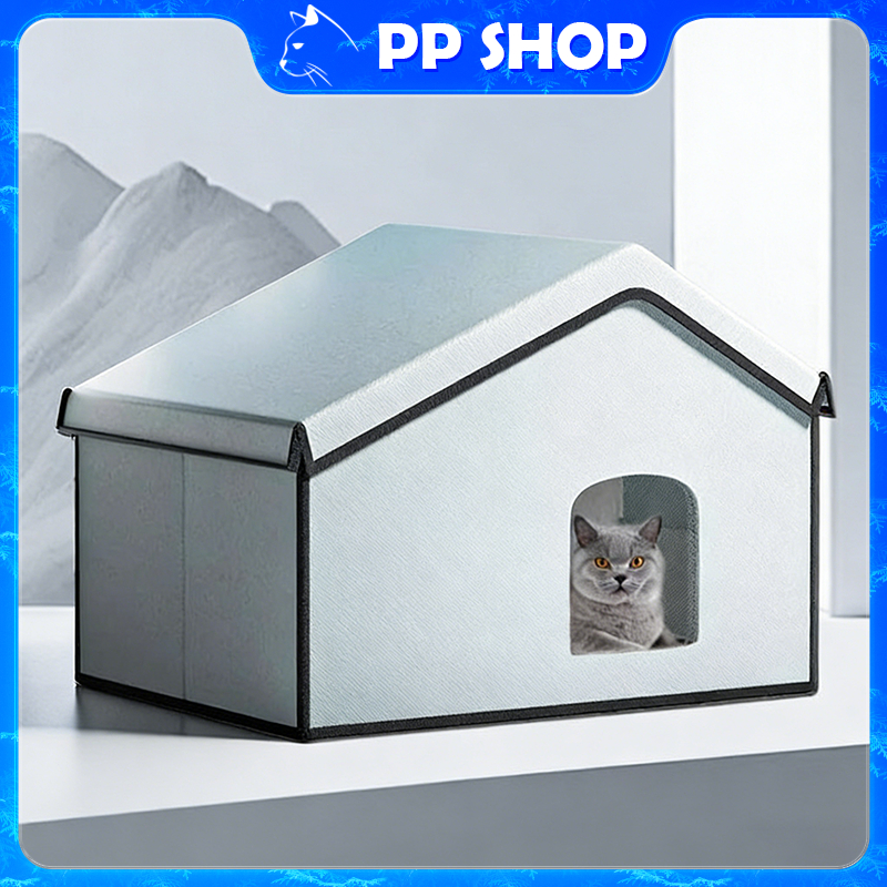 ห้องเย็นสัตว์เลี้ยง บ้านแมวเย็น บ้านสุนัขเย็น กันน้ำ ผ้าOxford PU มีขนาดเล็ก-ใหญ่ เย็นสบาย24ชั่วโมง