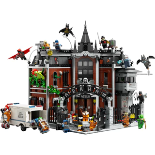 LEGO Super Heroes DC 76300 Arkham Asylum (2953Pcs.), Building Blocks, Kids Toy