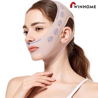 Bandage Face Shaping V-Lift Firming Mask - Nasolabial Fold & Double Chin Lifting สําหรับ Day & Night