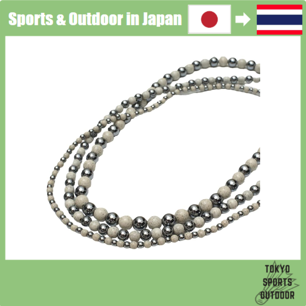 【Japan Quality】Genuine Beitou Stone Terahertz Ore Rubber Necklace, Made in Taiwan, Health Accessory,