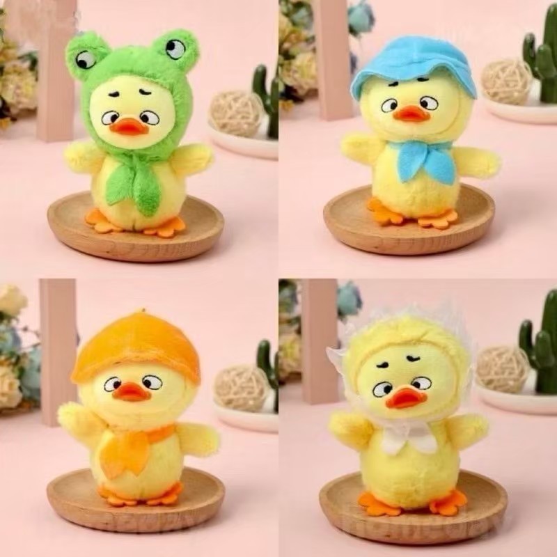 พร้อมส่งในไทย มี 4 แบบ ตามที่ลง พวงกุญแจ Upsetduck พวงกุญแจเป็ด พวงกุญแจตุ๊กตา นุ่มยัดตุ๊กตาพวงกุญแจ