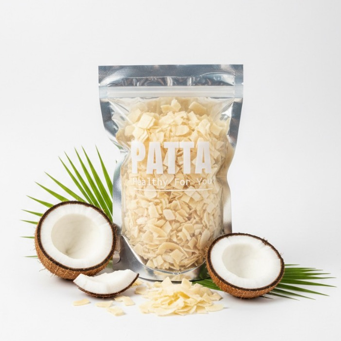 มะพร้าวอบกรอบ 250 กรัม ปริมาณเยอะ จุใจ!!  อบ/ผลไม้/มะพร้าว/ธัญพืช