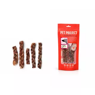 Pet Project Pork Pizzle ขนมแทะสำหรับสุนัขไซส์เล็ก / สุนัขสูงวัย ธรรมชาติ 100%