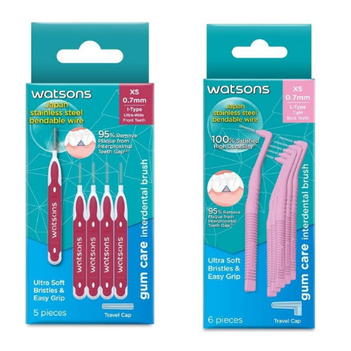 ลดเพิ่ม 30% 🔥 Watsons วัตสัน ก้านขัดฟัน ไหมขัดฟัน​ ขัดซอกฟัน เส้นกลม และแบน​ ชนิดด้าม​ Watson ไหม​ ไหม​ ขัด ฟัน - รูปที่ 4