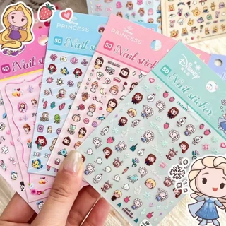 พร้อมส่งจากไทย!!! สติกเกอร์ติดเล็บ สติกเกอร์ลายนูน สติกเกอร์ 5D ลายSanrio Disney สติกเกอร์ตกแต่ง ติดสมุดสิ่งของน่ารัก