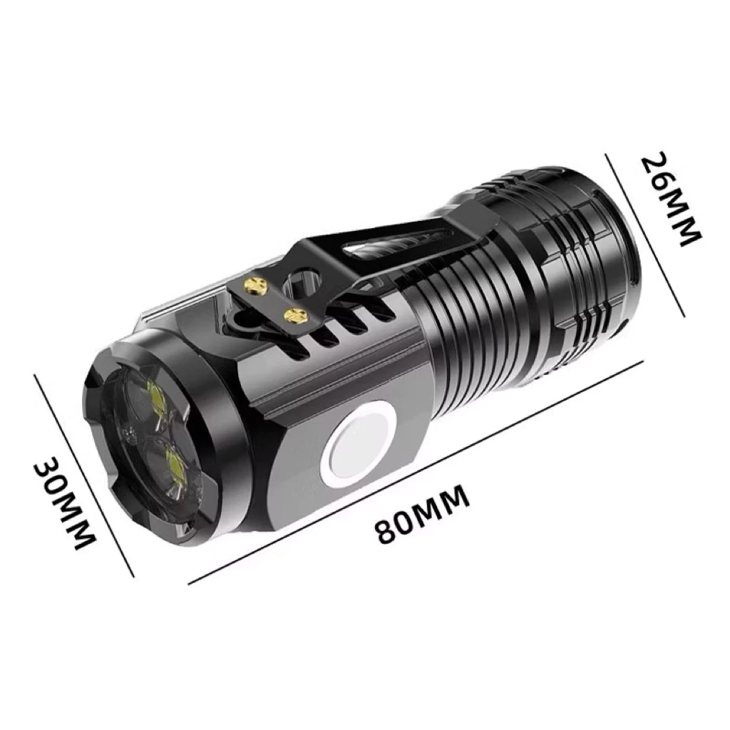ไฟฉายแรงสูง 3LED รุ่น 528B ชาร์จ USB thumbnail 7