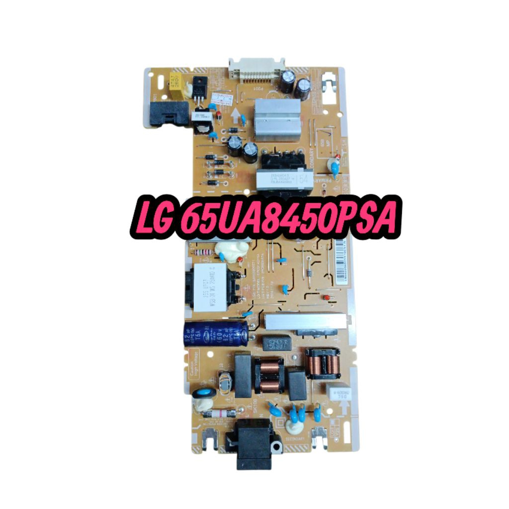 บอร์ดเพาเวอร์ซัพพลายทีวี LG 65 นิ้วรุ่น65UA8450PSAแท้ถอดสภาพใหม่