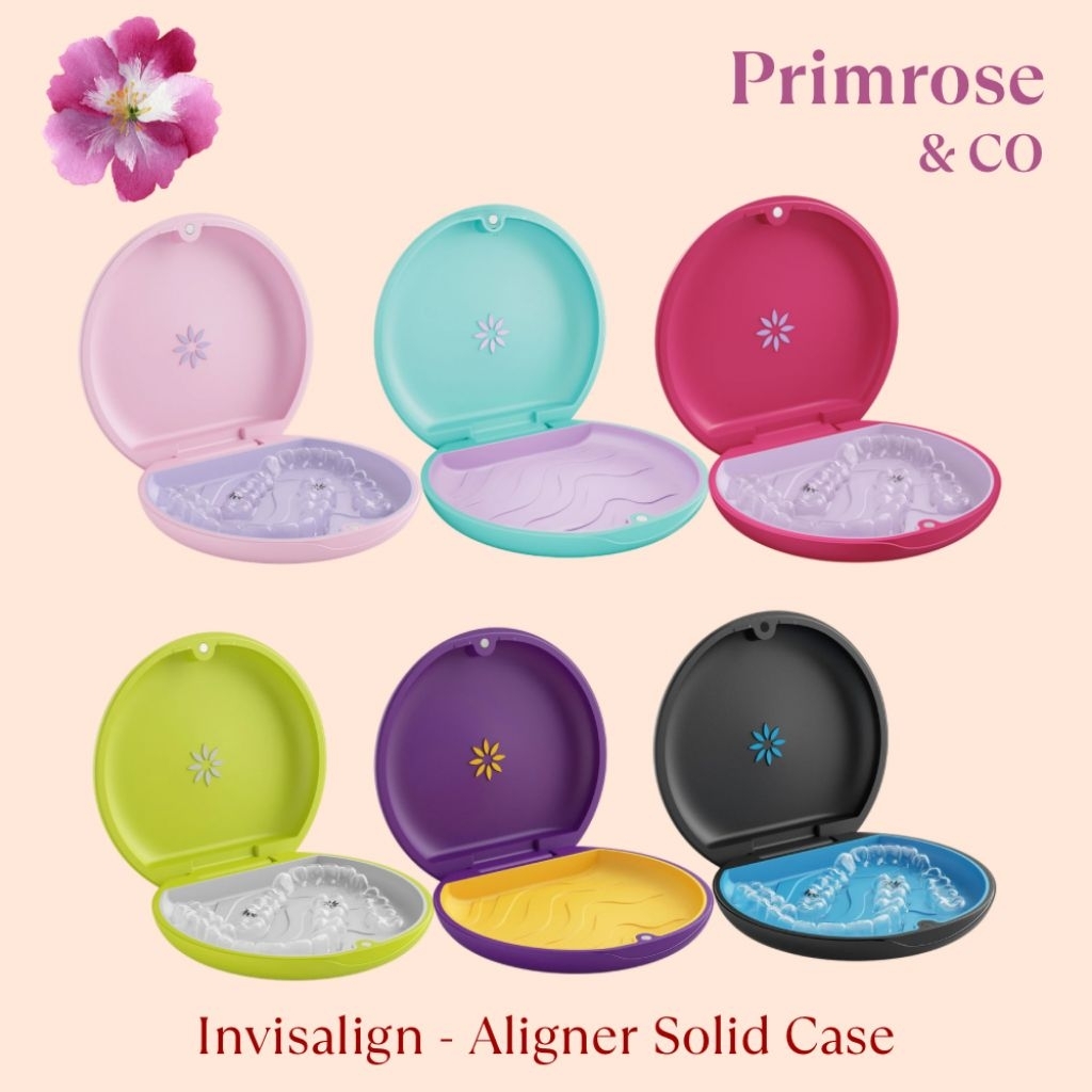 (ของแท้ 100% พร้อมส่ง) Invisalign Aligner & Retainer Case เคส จัดฟันใส เคส รีเทนเนอร์ พร้อมถุงผ้าดำทุกชิ้น