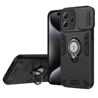 เคสขาตั้ง แม่เหล็กส ไลด์กล้อง ใช้สำหรับ Oppo A6 A6X A6Pro A5I A5Pro A5X A3 A3X Reno11F กันกระแทก