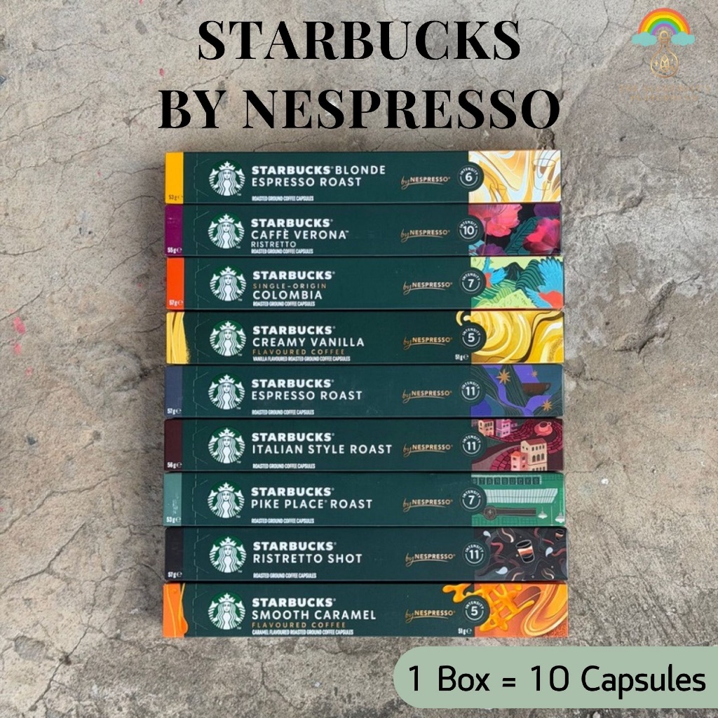 Starbucks Original Capsules by Nespresso แคปซูลกาแฟ ออริจินอล สตาร์บัค