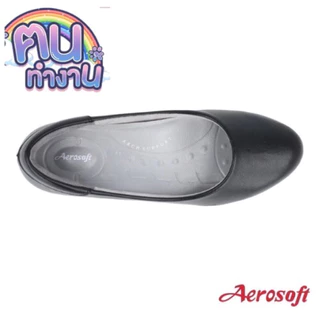 Aerosoft (แอโร่ซอฟ) รองเท้าคัชชูเพื่อสุขภาพ รุ่น CW3433(ไม่มีหมุดโลโก้)ของแท้100%