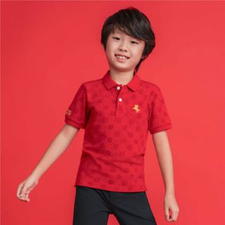 GIORDANO เสื้อโปโลเด็ก Junior's Allover Printed Polo (CNY 20…