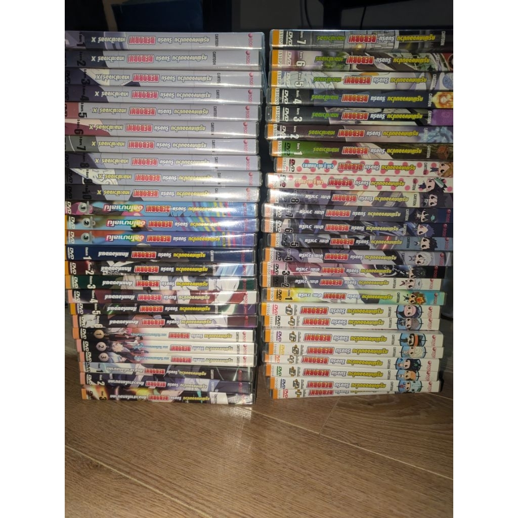 DVD 9 Katekyo Hitman Reborn! ต้น-จบ 50แผ่น