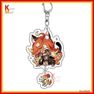 [พร้อมส่ง 1 วัน] พวงกุญแจ ตัวละคร เกมส์ เกนชิน อิมแพค Gen shin Impact Fontaine เก็นชิน Furina Neuvillette Chiori Ororon