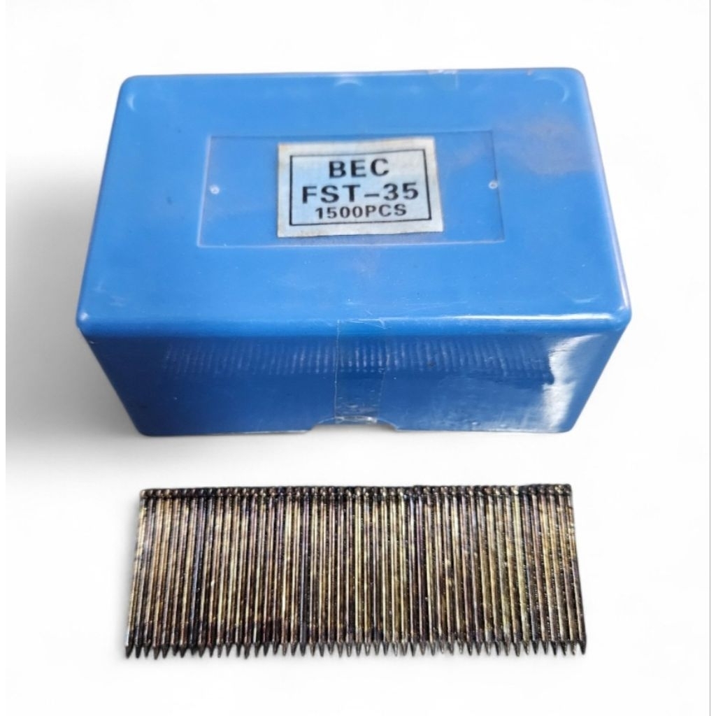 BEC FST35 ลูกแม็ค ตะปูคอนกรีต หัวเล็ก สีดำ *ราคาต่อ1กล่อง*