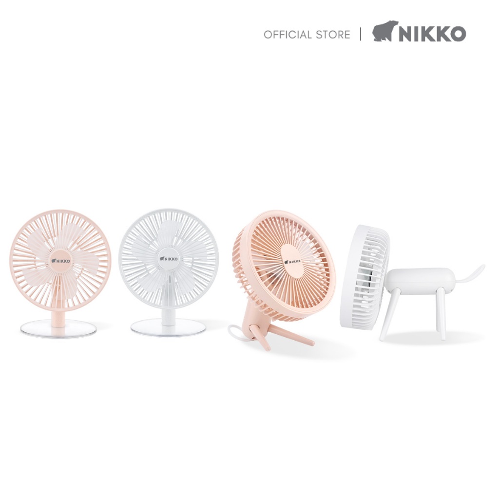 Nikko พัดลมอเนกประสงค์พร้อมโคมไฟ ขนาด 6 นิ้ว