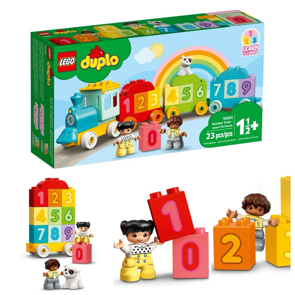 LEGO Duplo’s: 10954 Number Train - Learn to Count มือสอง สวย