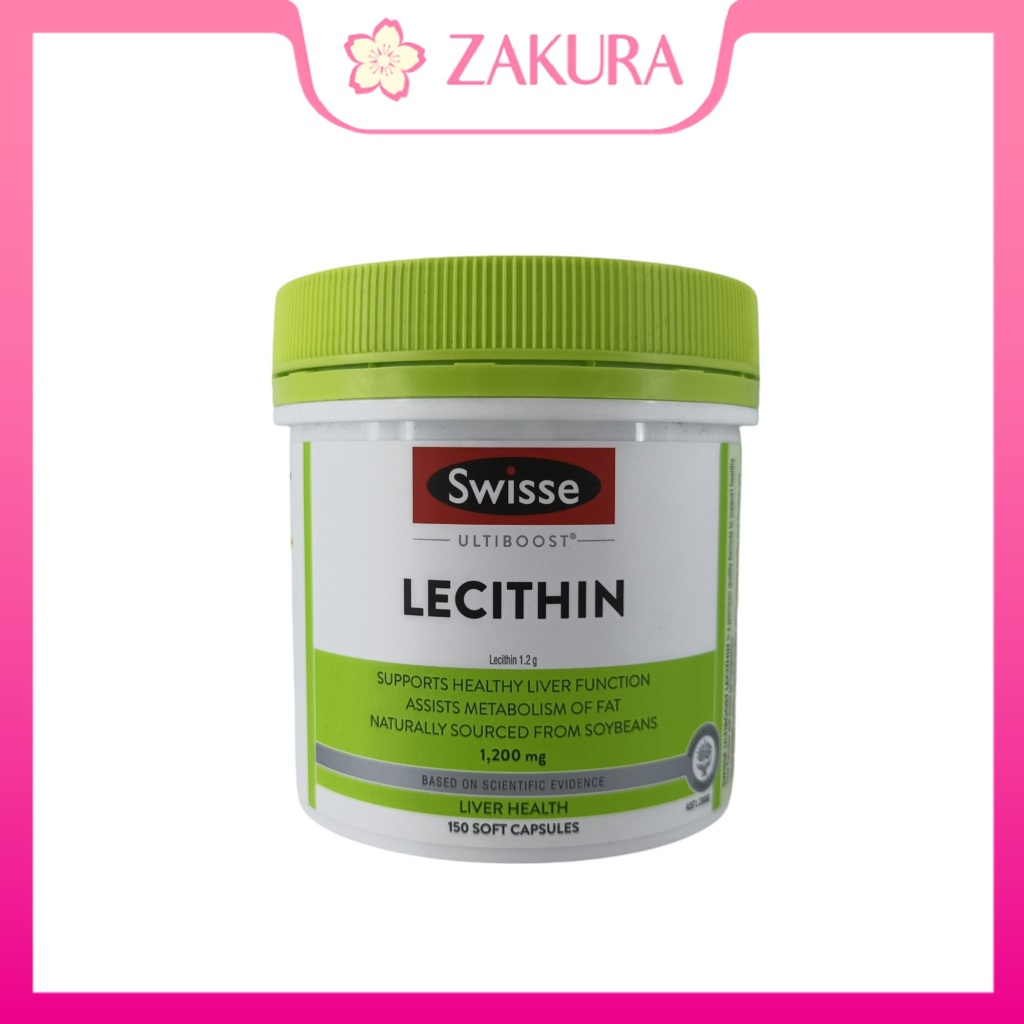 Swisse Ultiboost Lecithin 1200mg 150 capsule