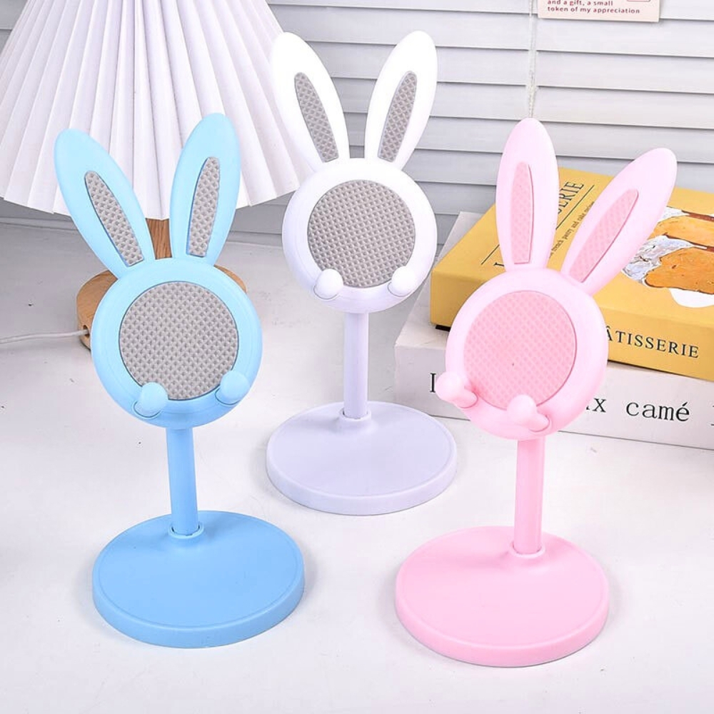 ขาตั้งโทรศัพท์ ที่วางมือถือตั้งโต๊ะ 🐰หูกระต่าย🐰วางได้ทั้งแนวตั้ง-แนวนอน ปรับยืดความสูงได้พร้อมส่ง!!!