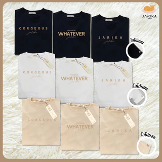 Jarikashop - เสื้อยืดลาย Minimal ( งานป้าย.. Jarika ) ( จ181 ) ( 3/3 )