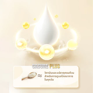 นมแคลเซียมสำหรับผู้สูงอายุและเด็ก Casure Plus 400g เสริมแคลเซียม บำรุงกระดูกและข้อ ป้องกันโรคกระดูกพรุน บำรุงหัวใจและสมอ