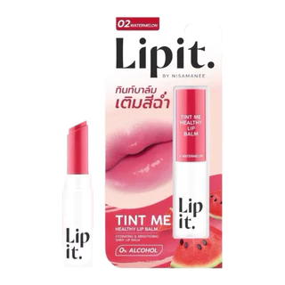 ลิปอิท ทินท์มี เฮลตี้บาล์ม Lip it. Tint Me Healthy Balm 3g บำรุงปากฉ่ำวาว