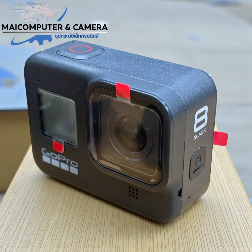 GoPro HERO8 Black กล้องแอคชัน 4K มือสอง สภาพสวย พร้อมเคสกันน้ำแท้