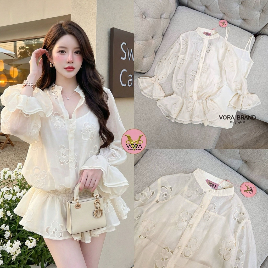 ชุดเซทน่ารักๆ ชุดลุคคุณหนู Vora