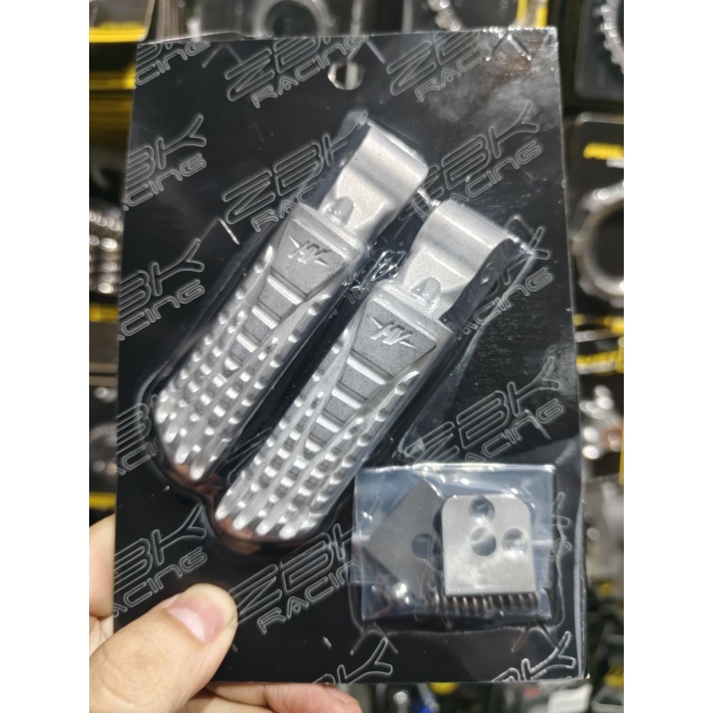 ZBK Racing พักเท้าMV งานฟอร์ดZBK อุปกรณ์ครบแปลงพร้อมใส่ Wave125R/S/บังลม/Wave110i/ปลาวาฬ/Wave125iLED